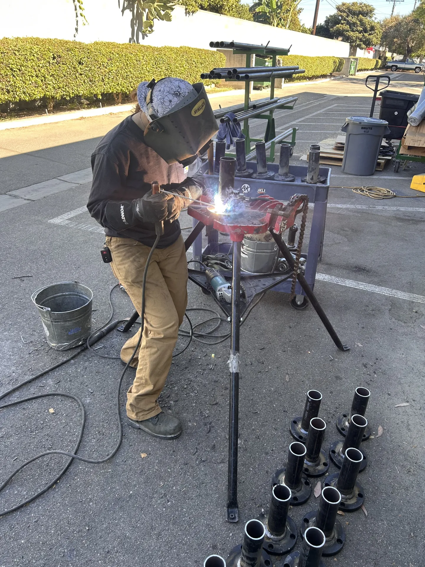 Chiquita Canyon Landfill Flange Fabrication