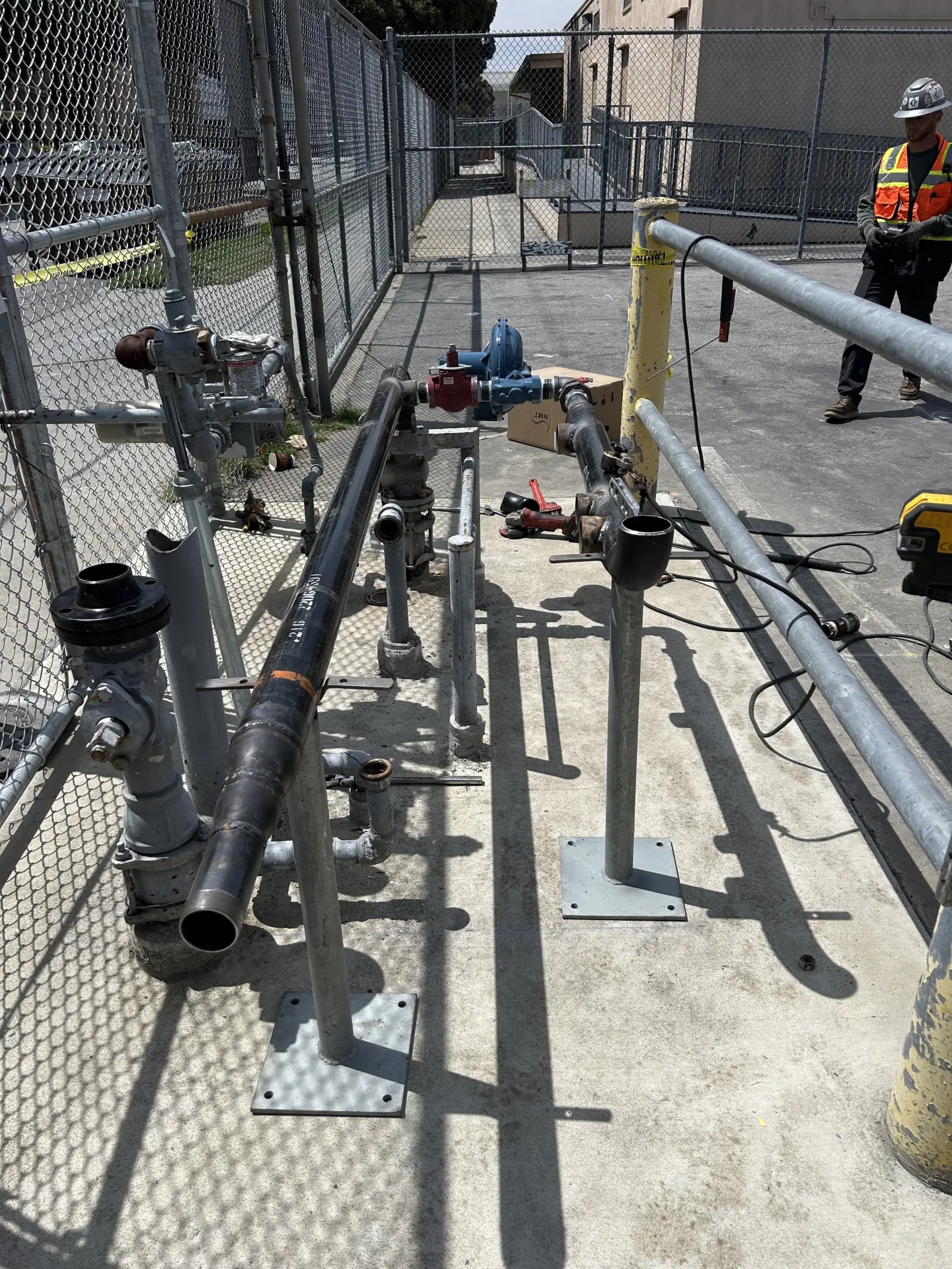 LAUSD Natural Gas Line Support