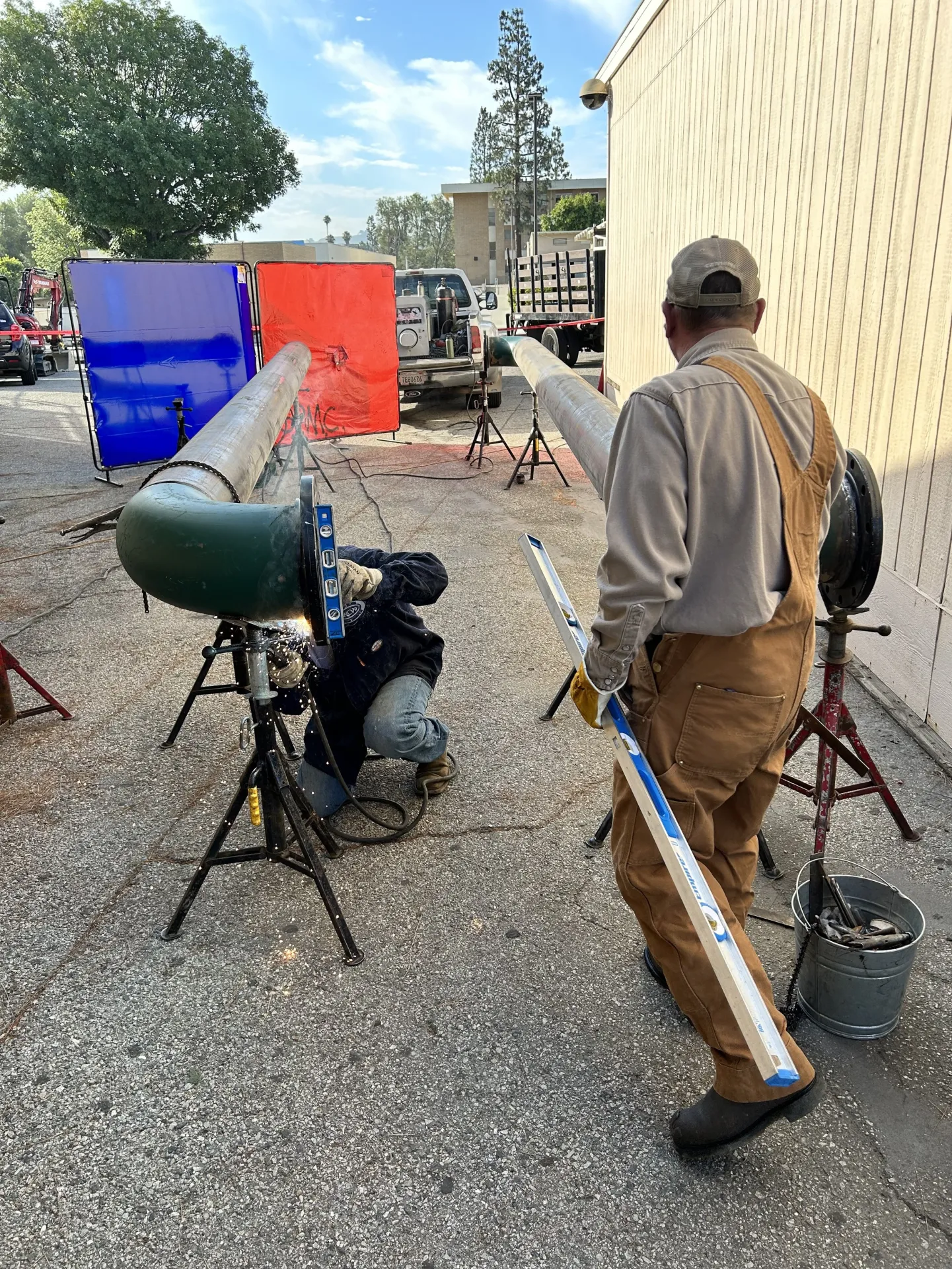 LAUSD Natural Gas Line Support