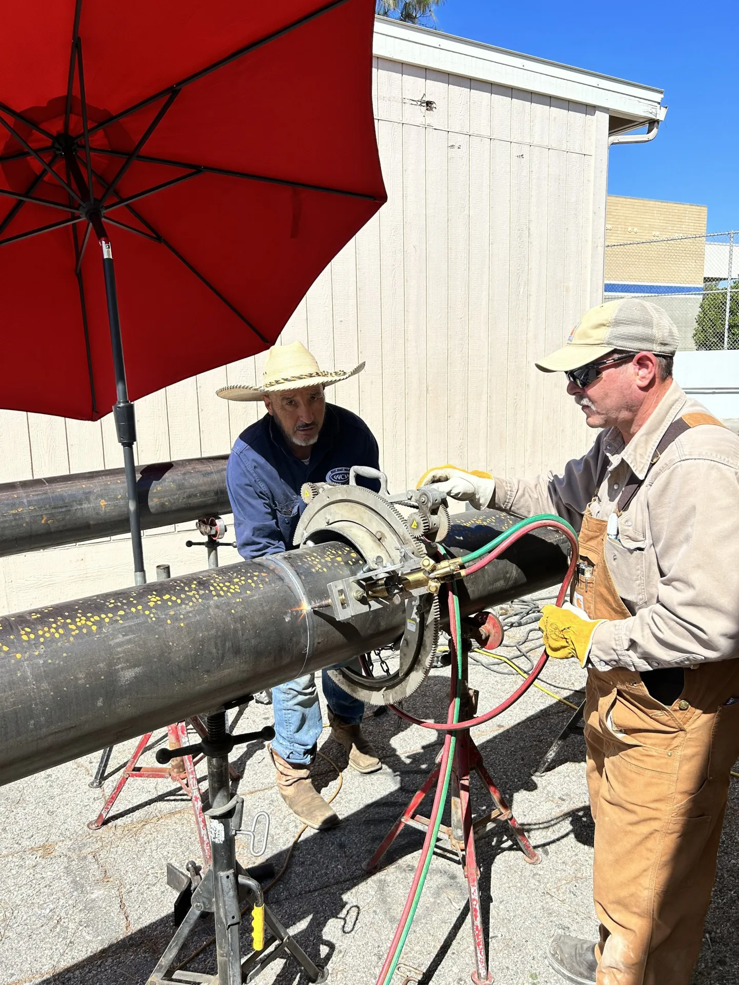 LAUSD Natural Gas Line Support