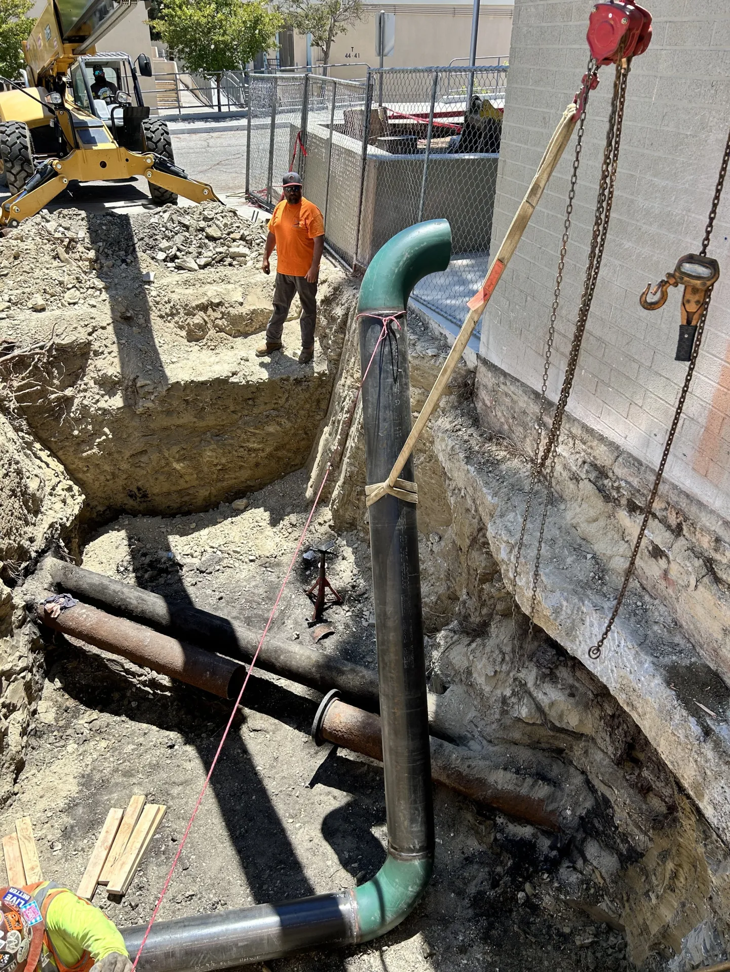 LAUSD Natural Gas Line Support